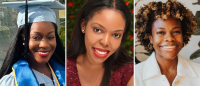 Three Columbia Nursing student profile photos